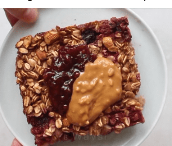 Vegan Baked Oatmeal Recipe Min 554x470